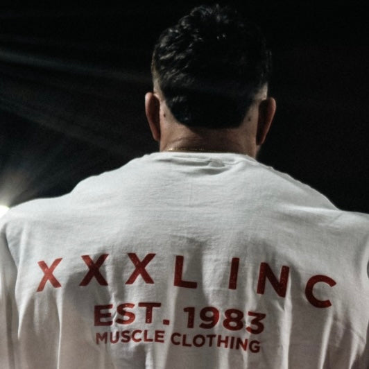 "Eroded XXXL Inc" Oversized Base T - Blizzard