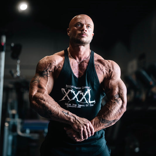 'Since the Dawn of Time' Classic Muscle vest -Black