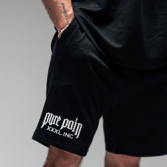 "Pure Pain" Shorts -Black