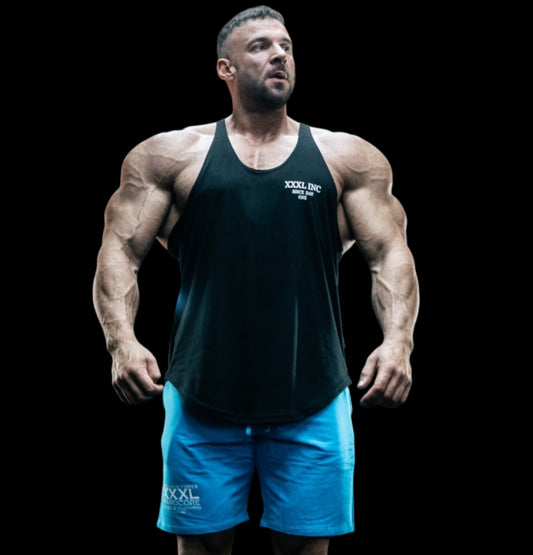 "Classic XXXL" Stretch Shorts - Azure Blue