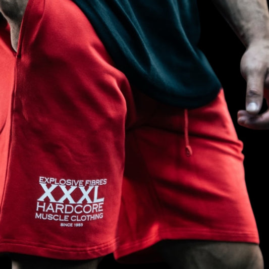"Classic XXXL" Stretch Shorts - Red