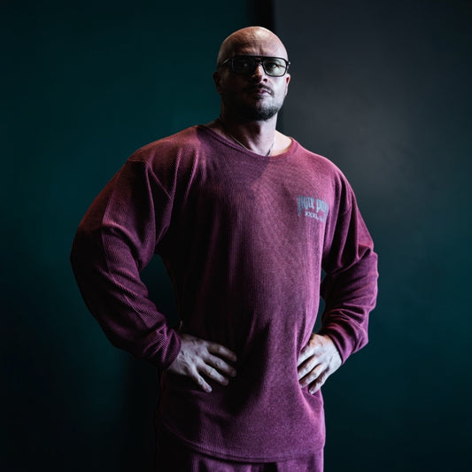 "Pure Pain " Sweat- (Thermal) Burgundy