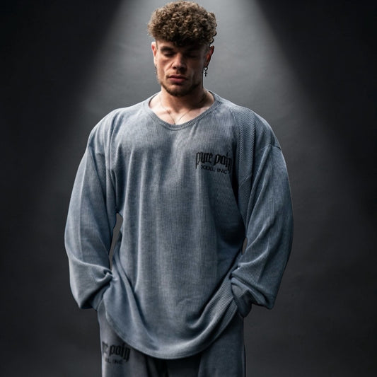 "Pure Pain " Sweat- (Thermal) Petrol Blue