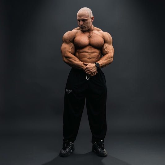 The Original GOAT Gym Baggy Pant-Black