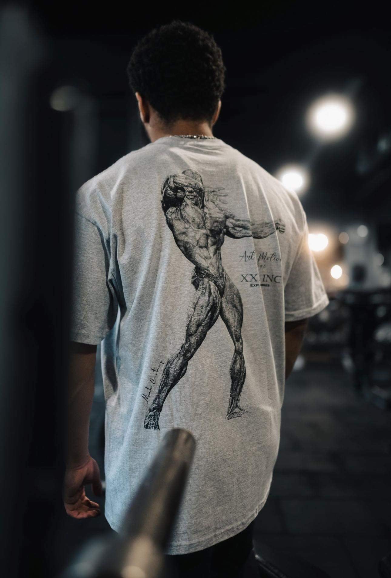 "Art in Motion "Series 5 of 6" 250 Limited Edition T Shirt - Ash Grey