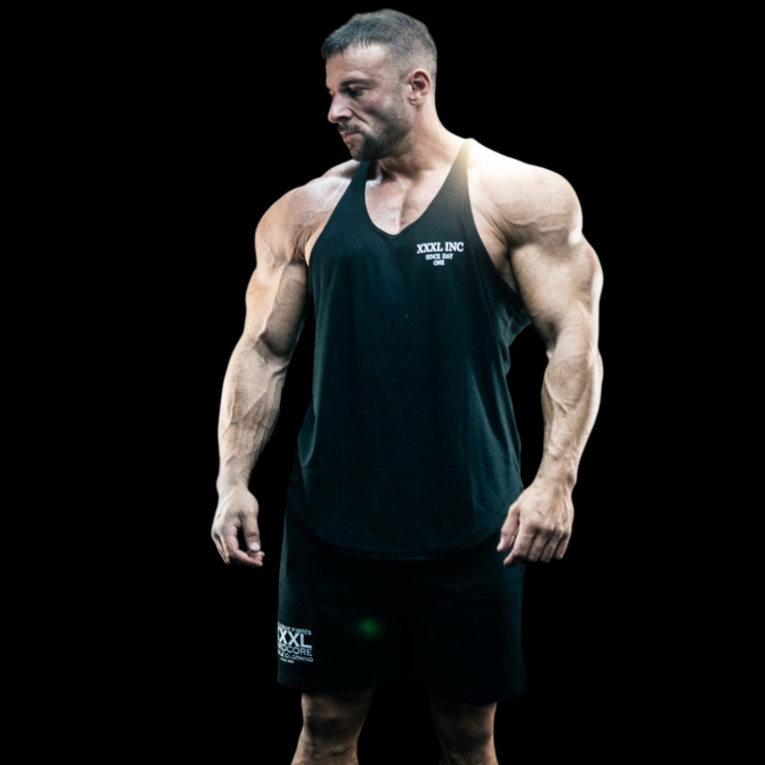 "Classic XXXL" Stretch  Shorts - Black