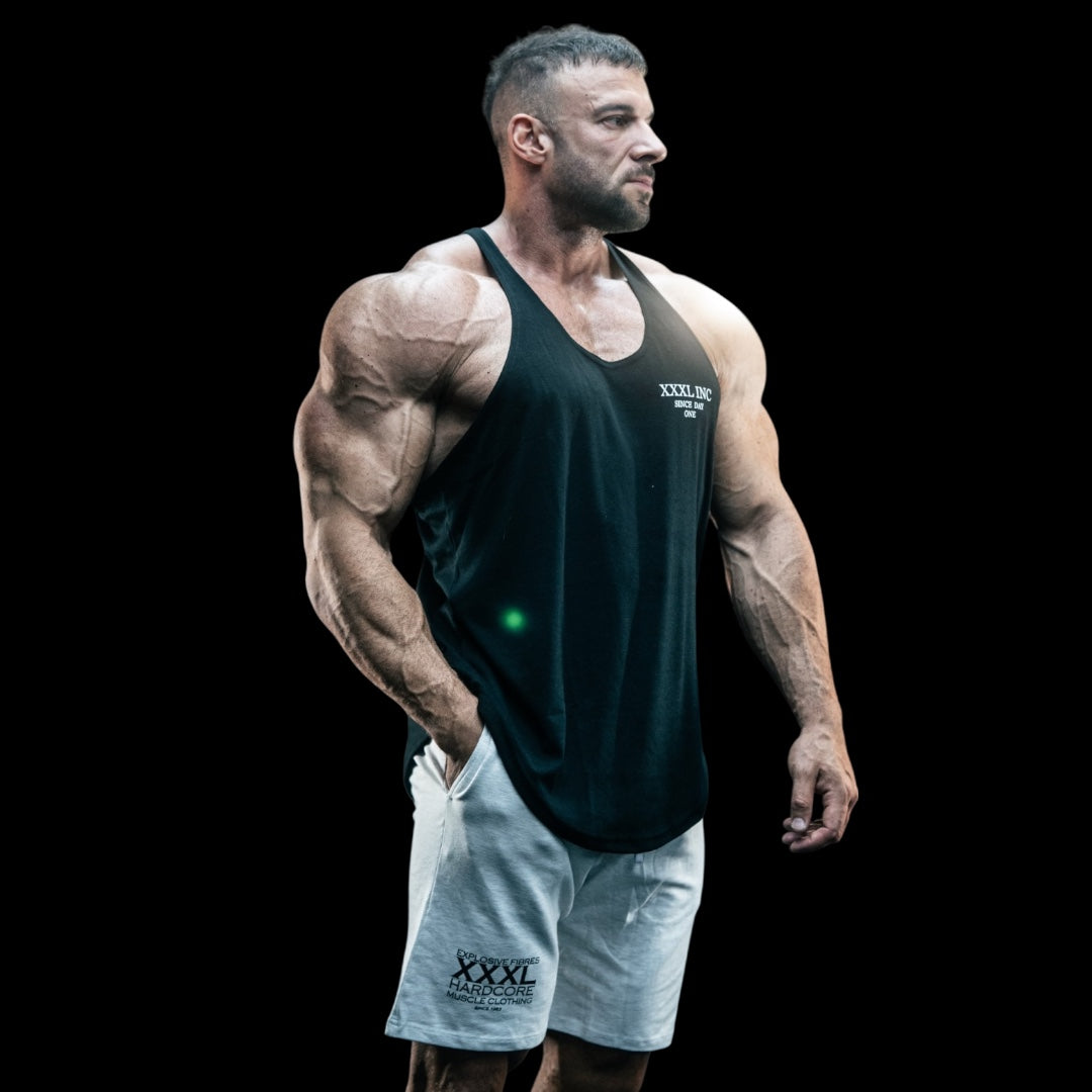 "Classic XXXL" Stretch Shorts - Ash Grey