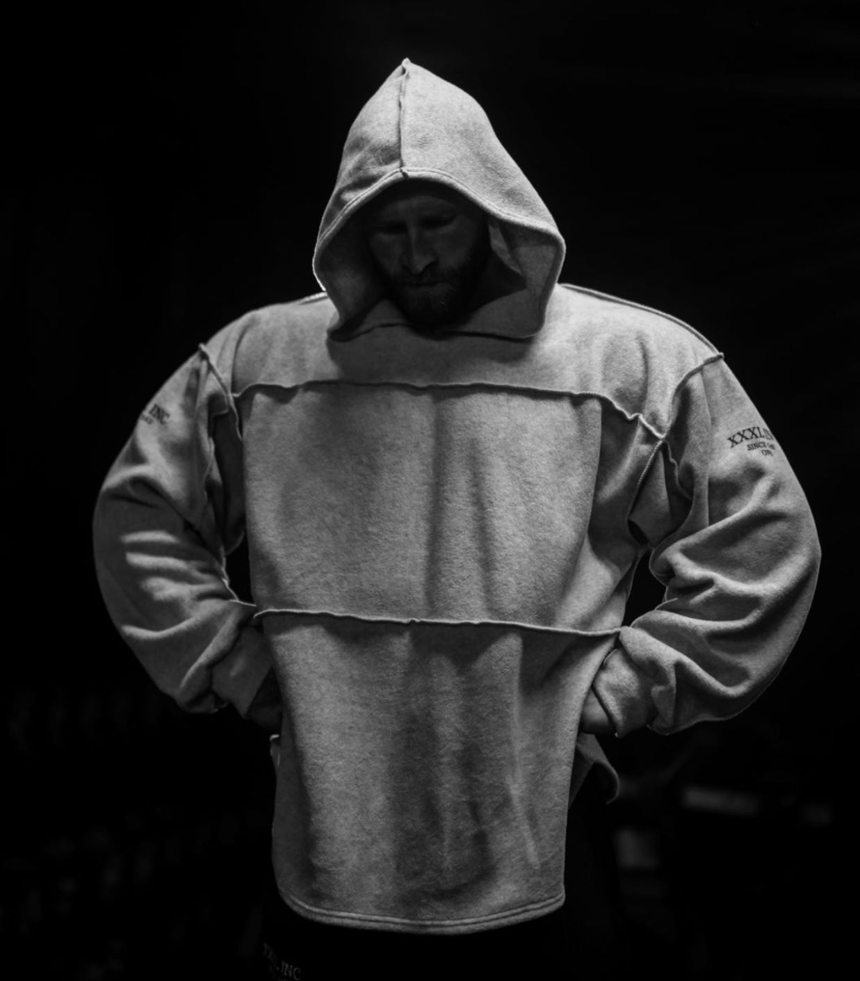 Our Infamous "Sinister" Polar Hoodie - Cremation Grey