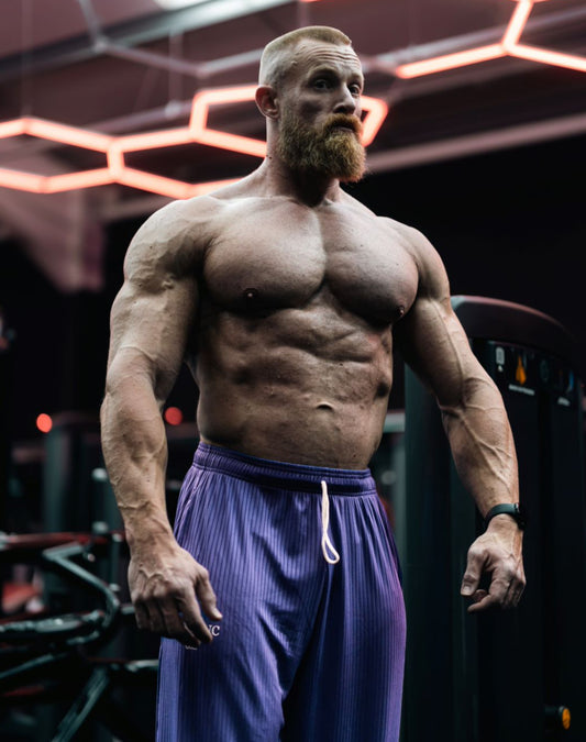 The Original GOAT Gym Baggy Pant - Purple