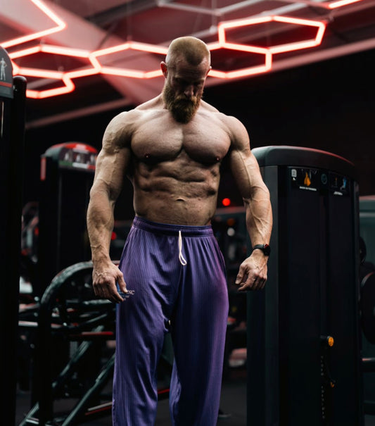 The Original GOAT Gym Baggy Pant - Purple