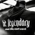 "Be Legendary" Pump-cover Hoodie - Ebony