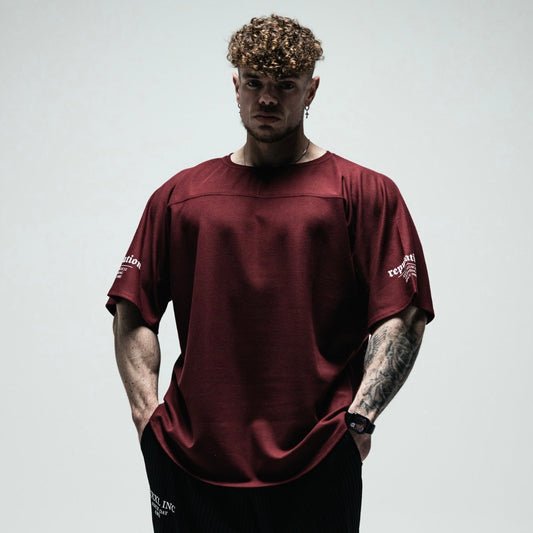 "Reputation" Micro Waffle Ragtop - Claret