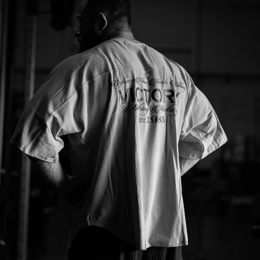 "Victory - Est.1983" Cotton rib Rag Top - Sunglow Yellow