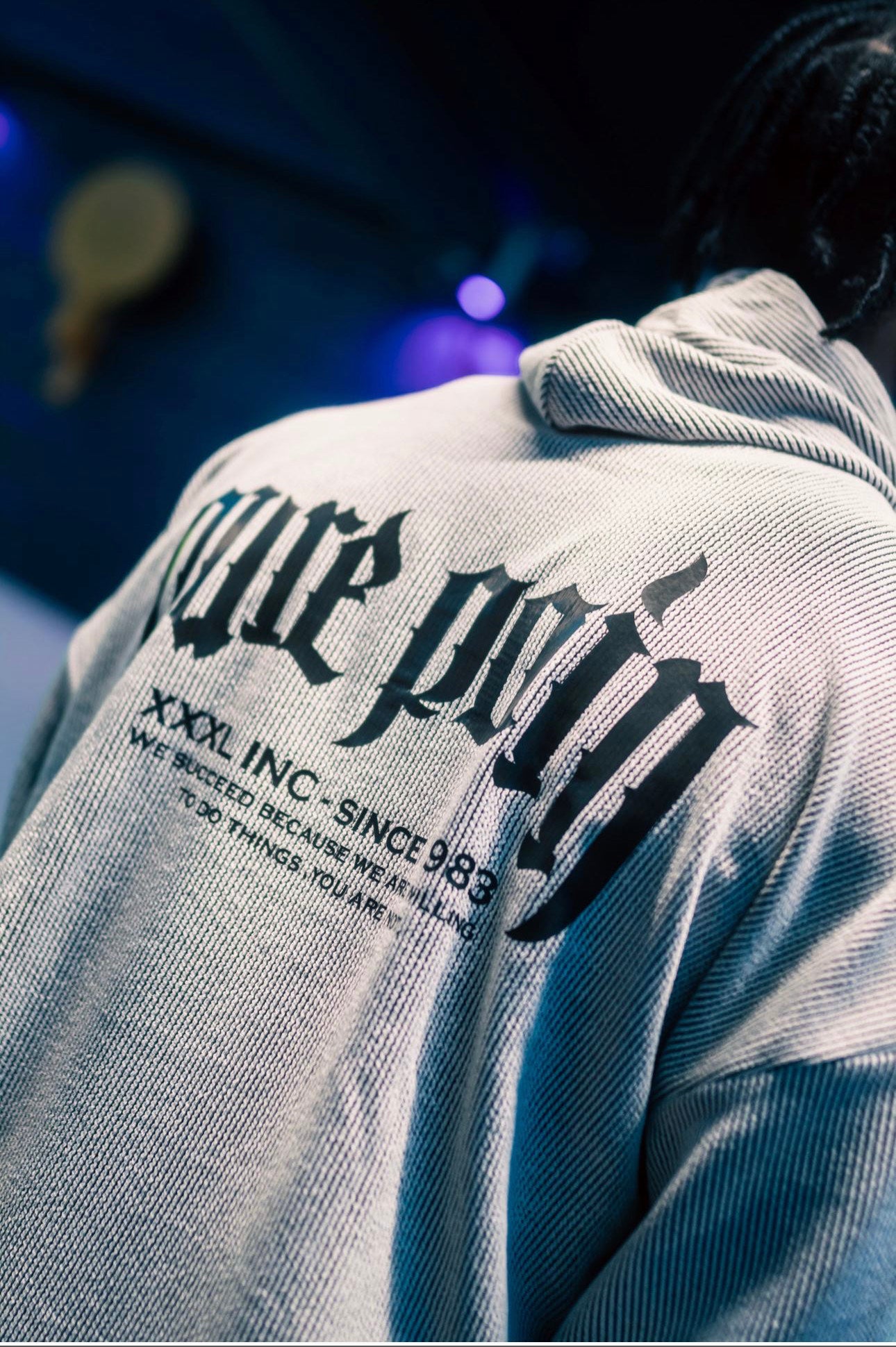 "Pure Pain "Hoodie- Cream