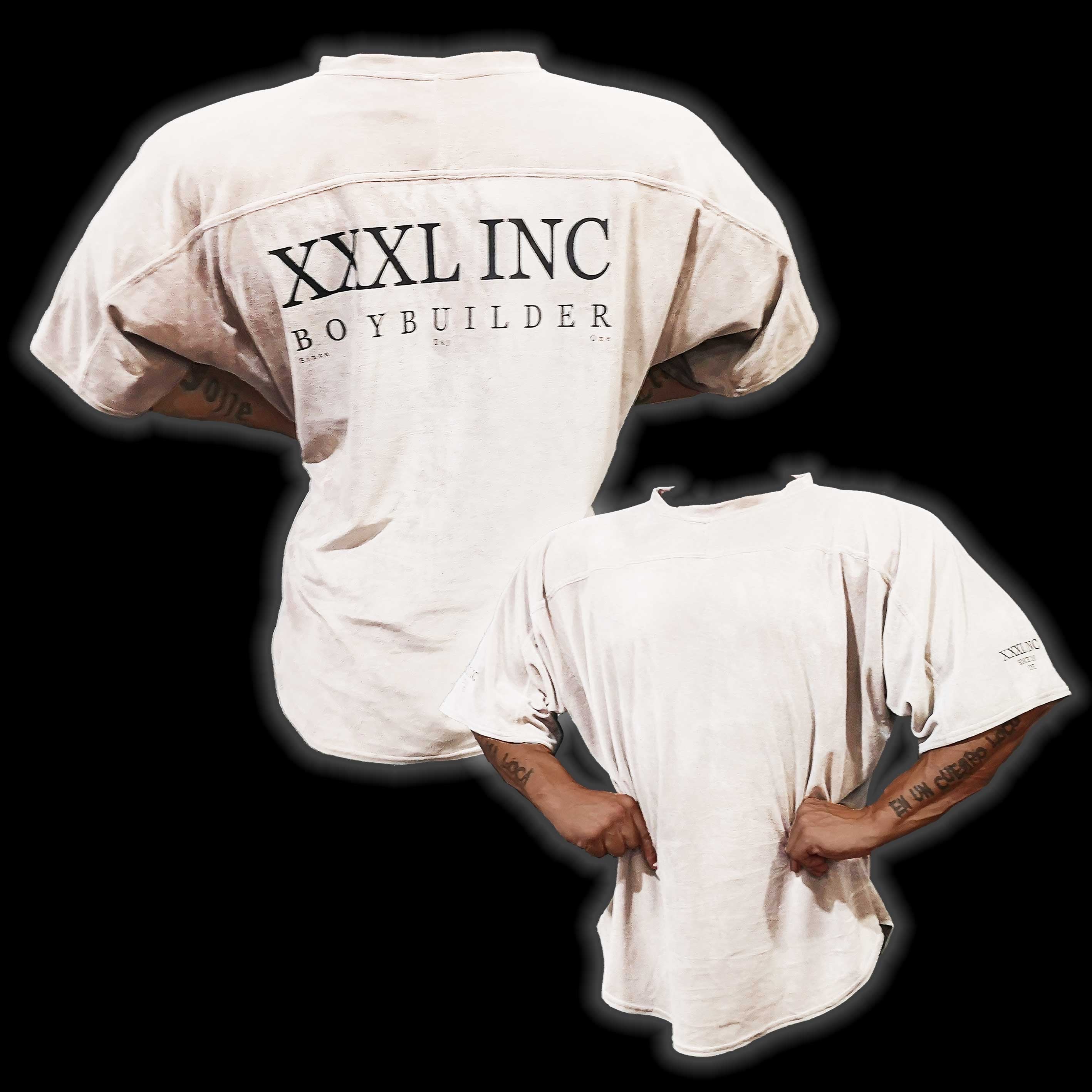 "XXXL Inc Bodybuilder" Ragtop - Artic White