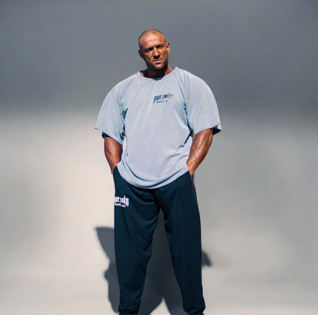 “Pure Pain”  Full Cut Pant - (Thermal) Black