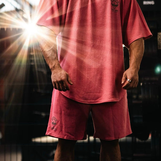 "Profile" Thermal Shorts -Bubblegum