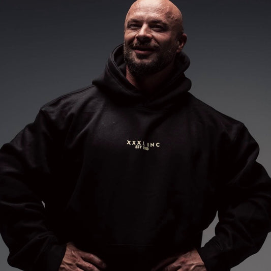 "3D XXXL INC " Monster 450gsm Box Hood - Black