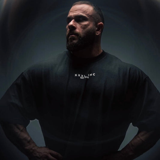 "3D XXXL INC" Over Fit T shirt   - Black