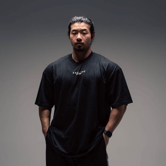 "3D XXXL INC" Over Fit T shirt   - Black