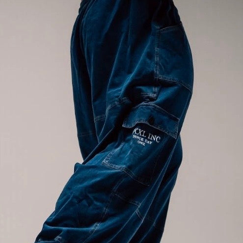 GymJean - Stonewash Denim contrast stitch