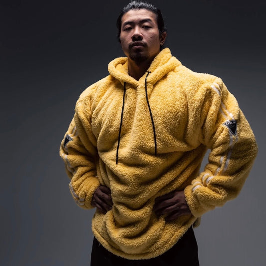 "Ultra Soft" Teddy Fleece Hoodie - Butter