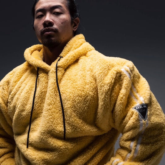 "Ultra Soft" Teddy Fleece Hoodie - Butter