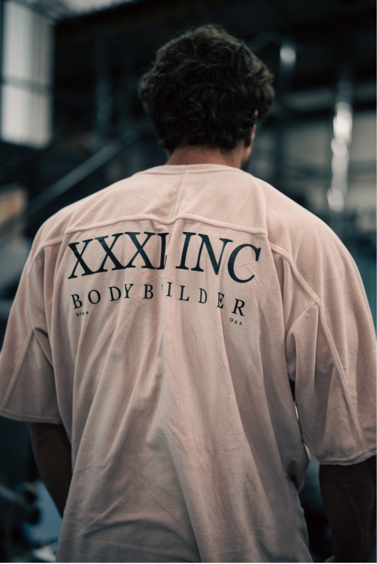 "XXXL Inc Bodybuilder" Ragtop - Dusty Pink