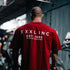 "Eroded XXXL Inc" Oversized Base T   - Rosso