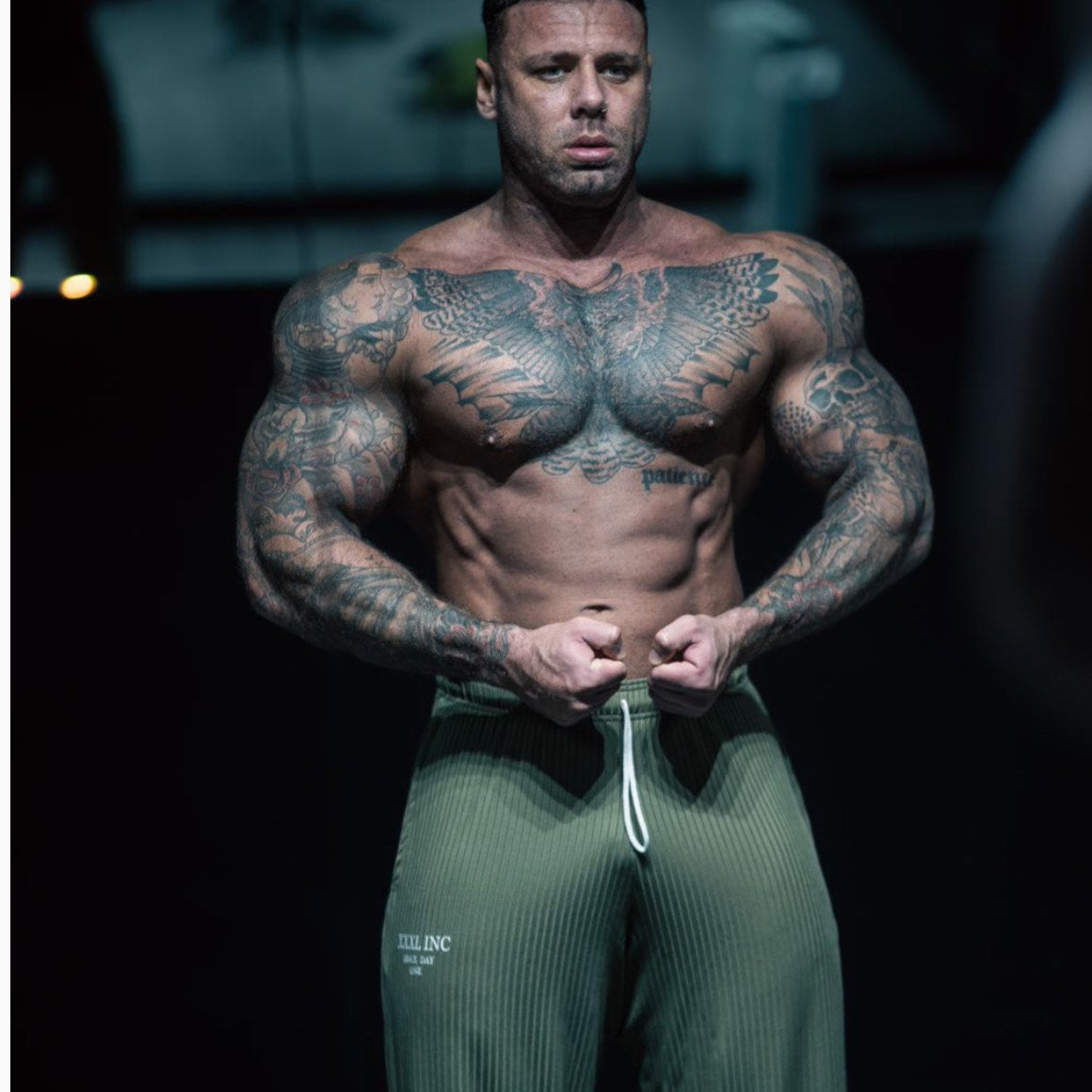 The Original GOAT Gym Baggy Pant - Military Green