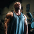Box Cut Tank - Ribbed Graphite Grey