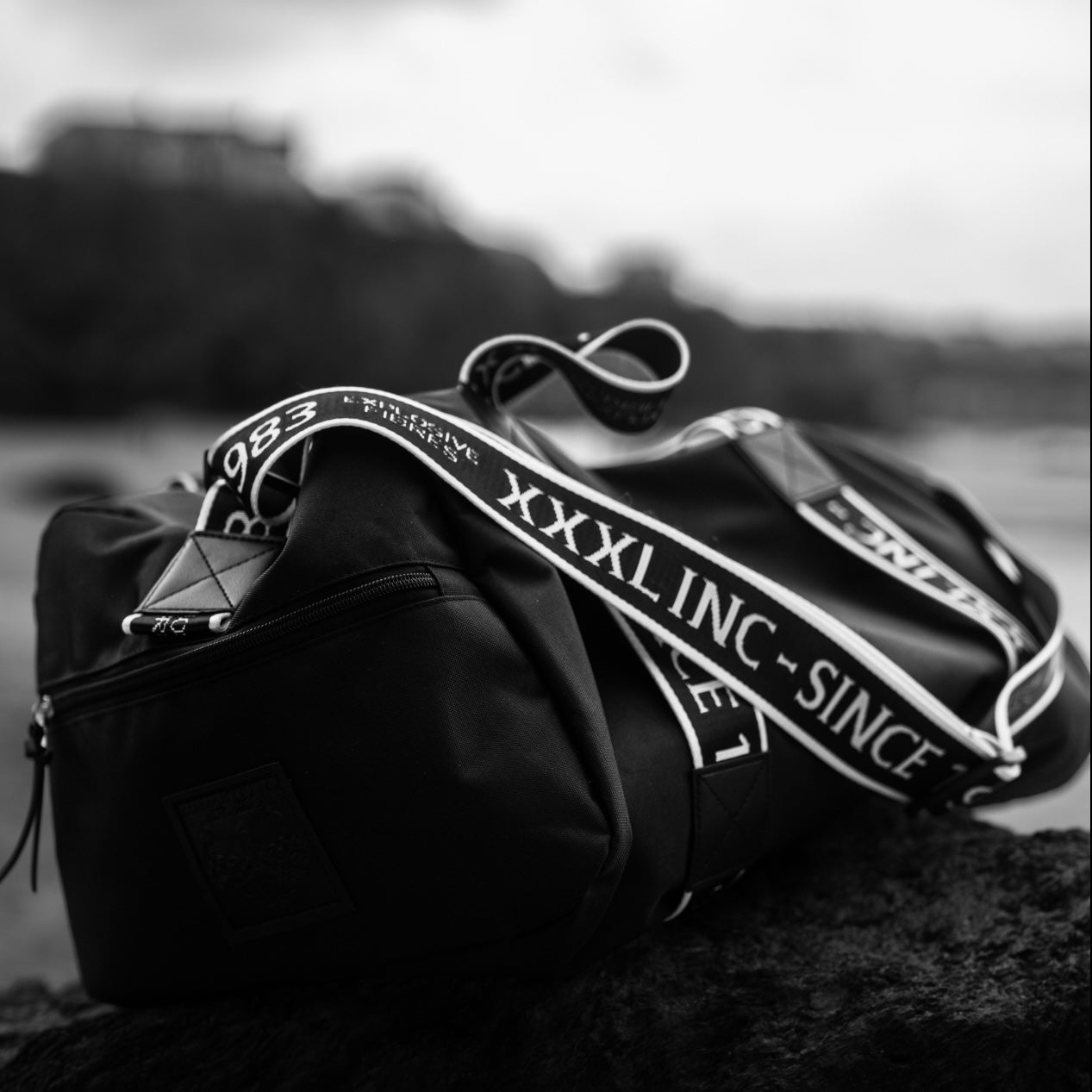 “Series II" Gym Duffle Bag - black