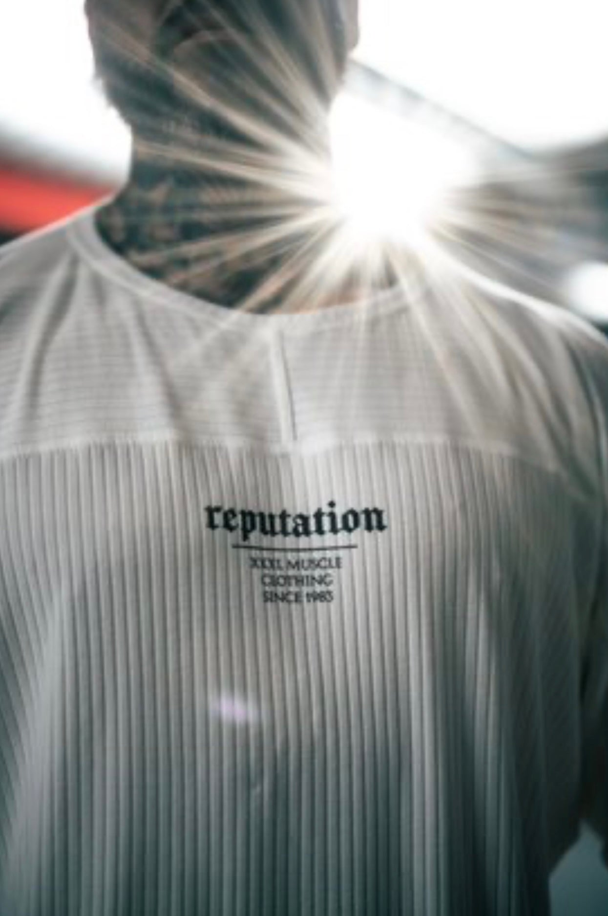 "Reputation" Training Rag Top - White