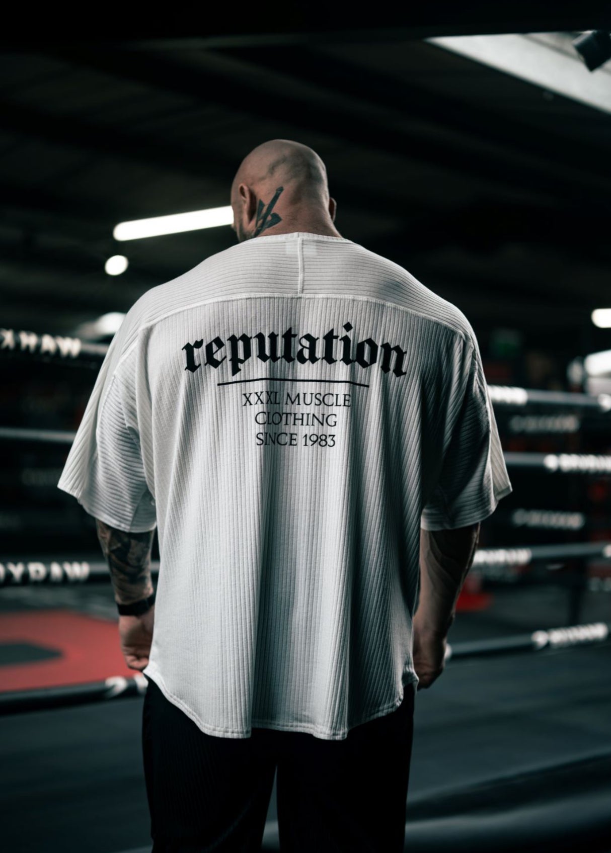 "Reputation" Training Rag Top - White