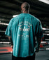 "Stone Washed" Yoke Rag Top - Aqua