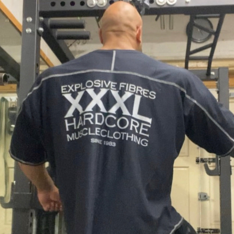 "Classic XXXL" Top Stitched Ragtop - Graphite Black