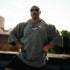 "XXXL INC" 3/4 sleeve  Rag Top - Stonewash Olive