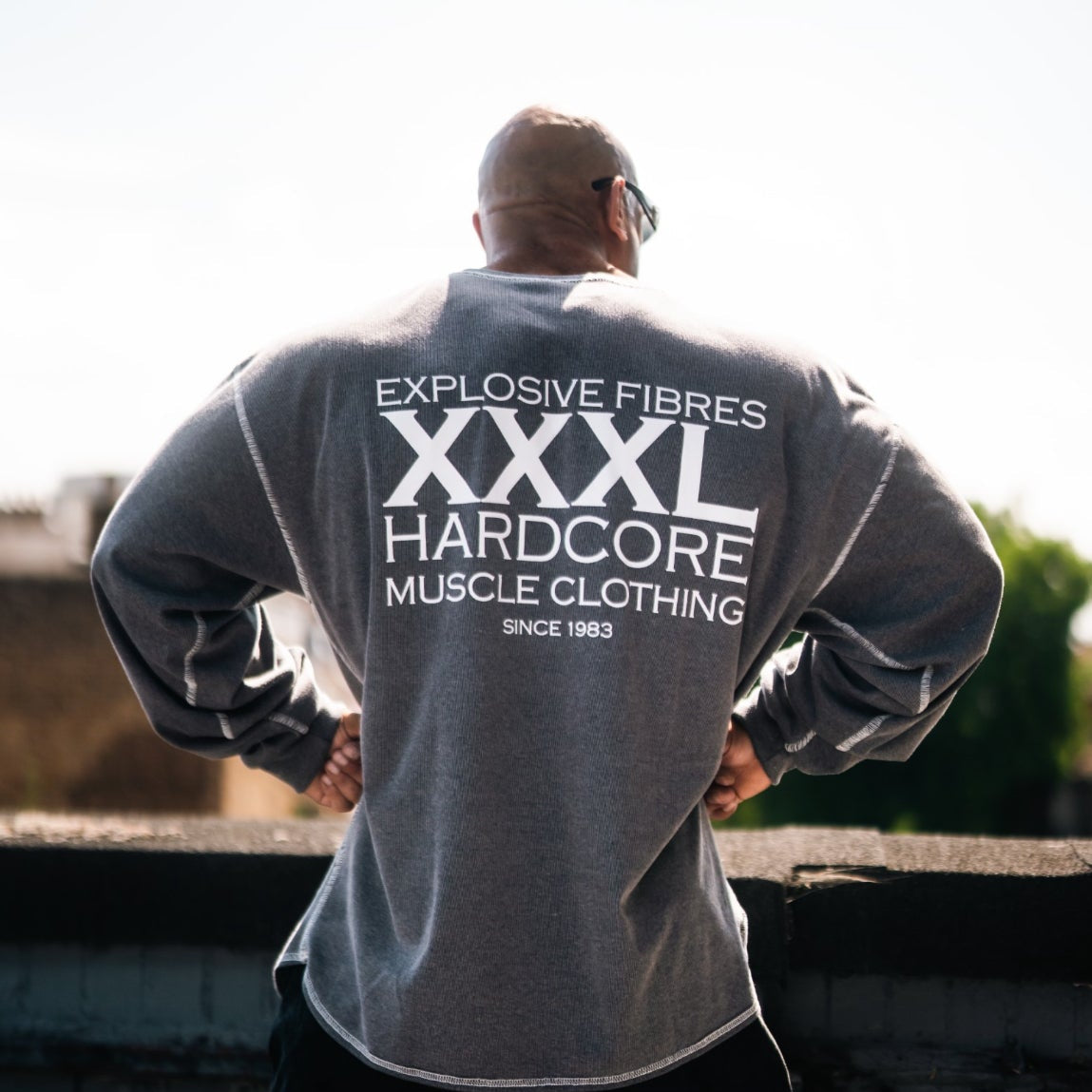 "Classic XXXL Logo" Vintage Wash Top stitched Sweat - Anvil (Limited Edition)