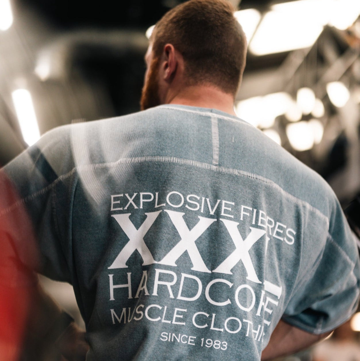 "Classic XXXL Logo" Vintage Wash Top stitched Rag Top - Pool Blue (Limited Edition)