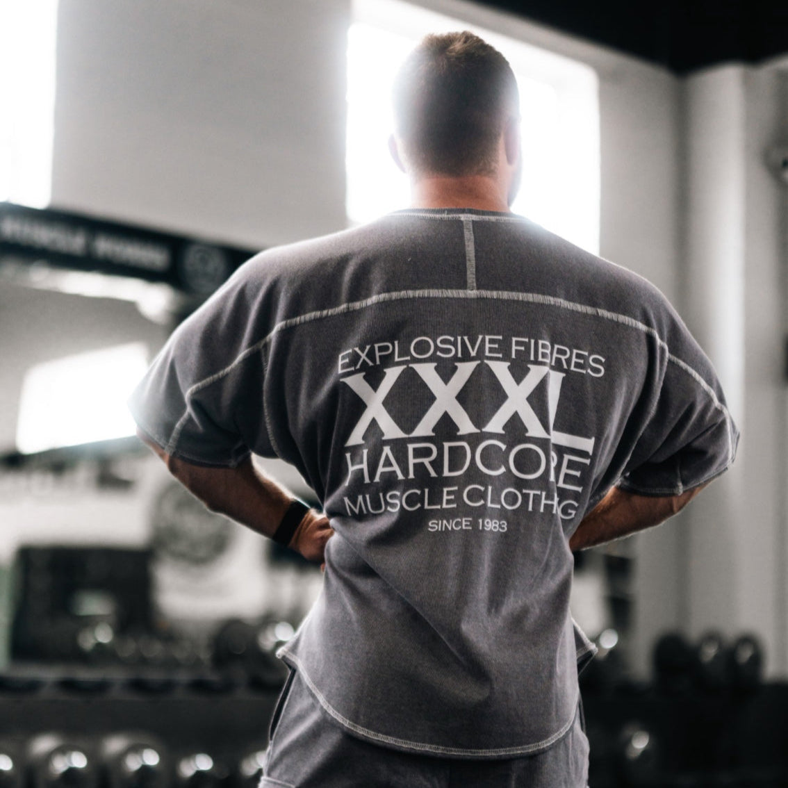 "Classic XXXL Logo" Vintage Wash Top stitched Rag Top - Anvil (Limited Edition)