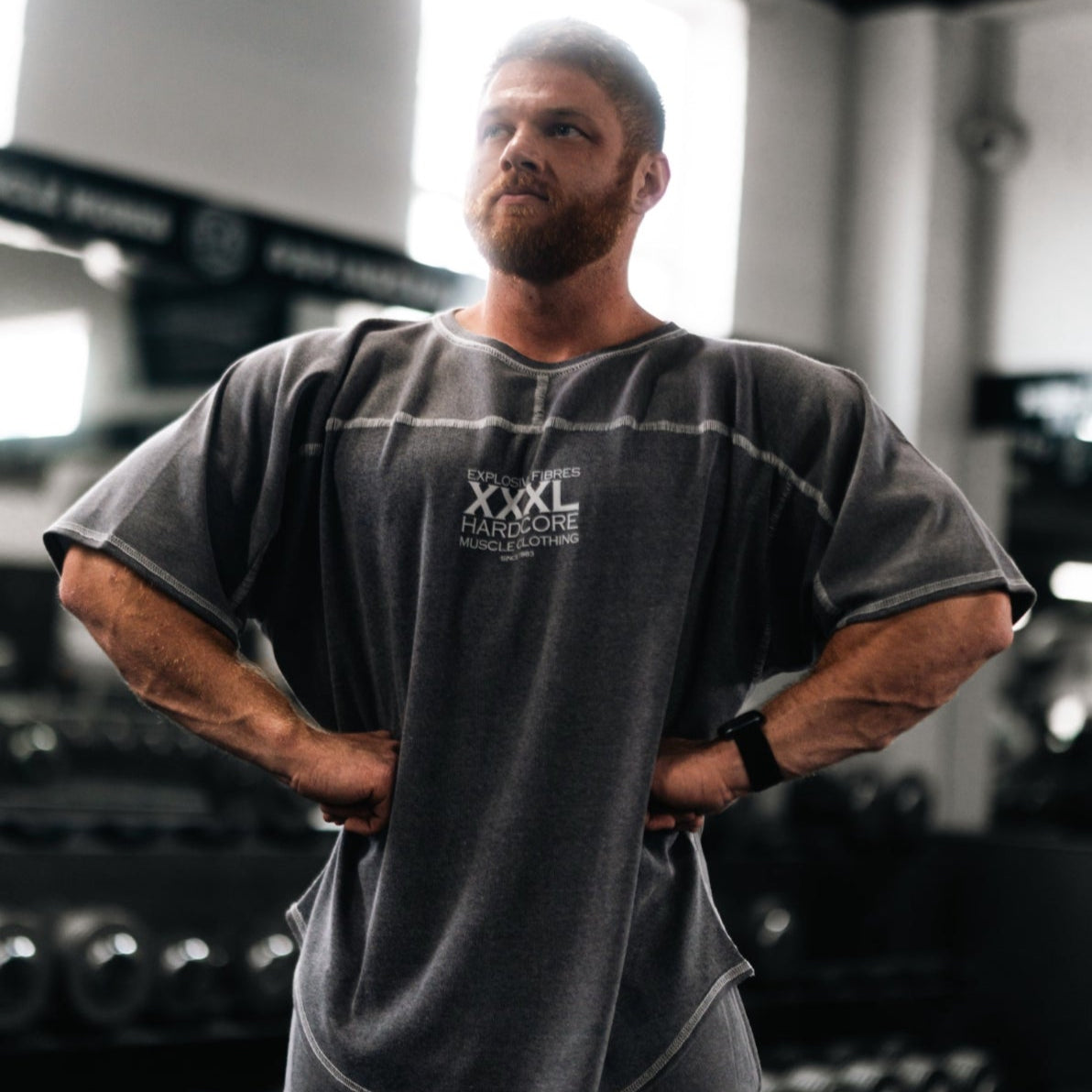 "Classic XXXL Logo" Vintage Wash Top stitched Rag Top - Anvil (Limited Edition)