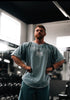 "Classic XXXL Logo" Vintage Wash Top stitched Rag Top - Pool Blue (Limited Edition)