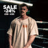 "Scrolled XXXL Inc" Vintage Wash Ragtop - Washed Latte