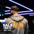 "Scrolled XXXL Inc" Vintage Wash Combat Hoodie - Washed Charcoal