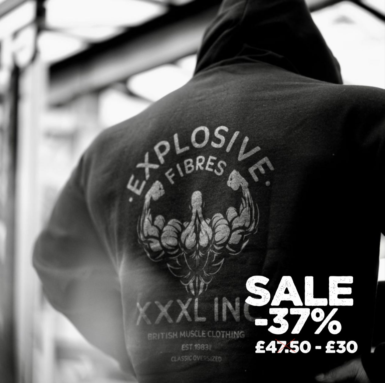 Taped Combo Hoodie - Pewter