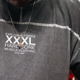 "Classic XXXL Logo" Vintage Wash Top stitched Rag Top - Anvil (Limited Edition)