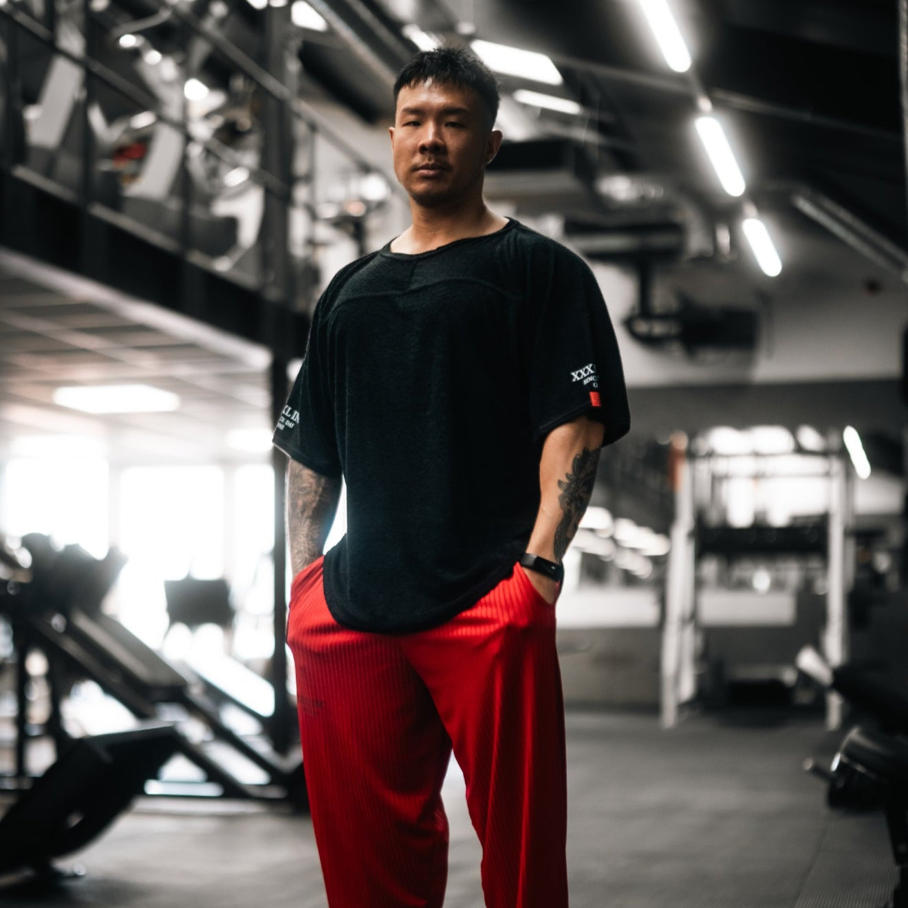 The Original GOAT Gym Baggy Pant - Red