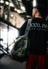 " Body Builder " Oversized Super Soft Rag Top - Carbon