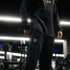 Stretch Thermal Waffle Full Cut Pant - Black