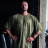 "Sub Culture " Training Rag Top - Military Green (white ink)